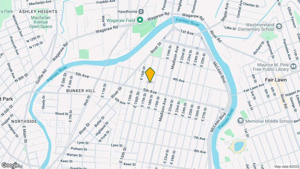 107-109 17th St Map and Location Details