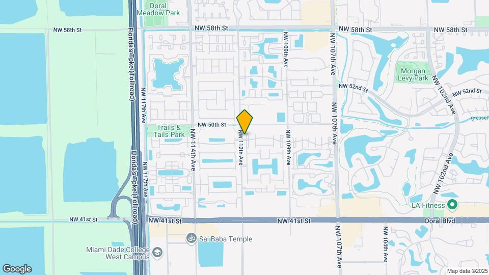 4874 NW 111th Ct Map and Location Details