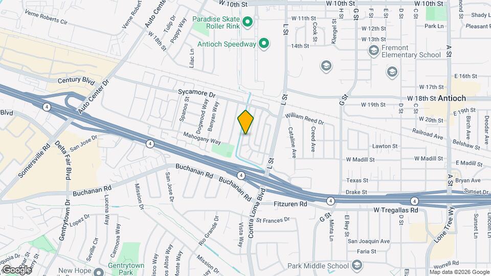 2308 Lemontree Way Map and Location Details