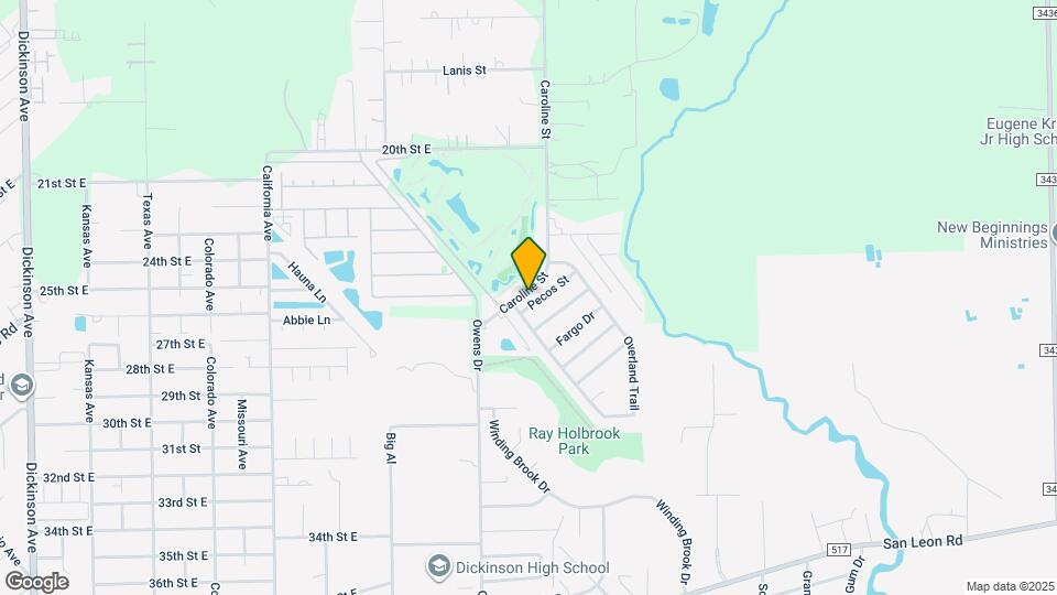 5415 Pecos St Map and Location Details
