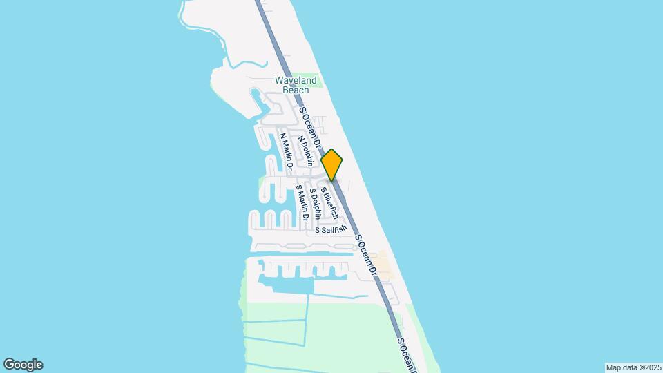 10725 S Ocean Dr Map and Location Details