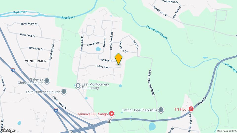 3147 Holly Point Map and Location Details