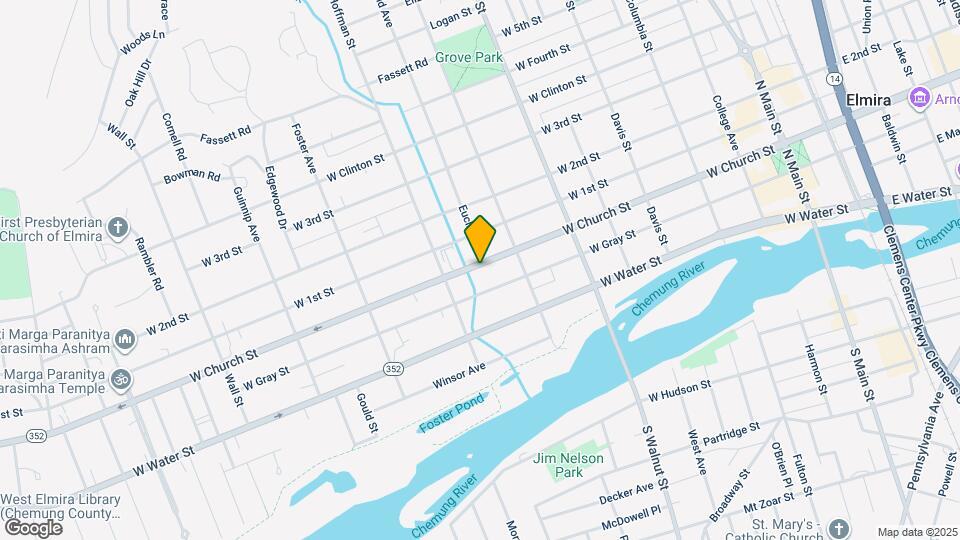 625 W Church St, Unit 1 Map and Location Details