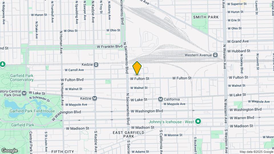 2927 W Fulton St Map and Location Details