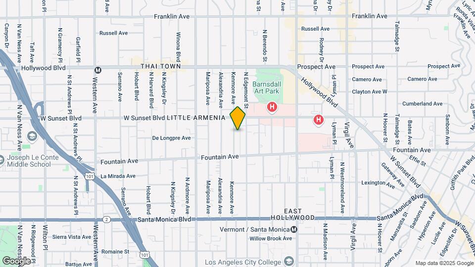 1410 Kenmore Ave Map and Location Details