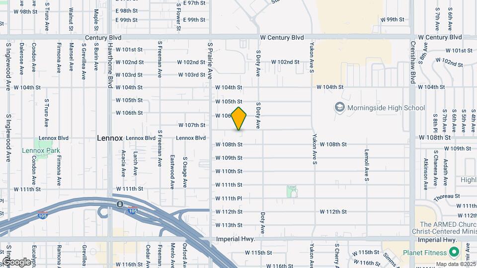 3848-3854 W 107th St Mapa y Detalles de la Ubicación