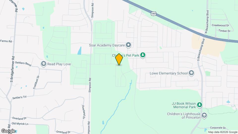 1242 Tupelo Trl Map and Location Details