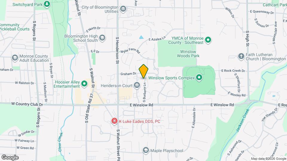 2340 S Burberry Ln Map and Location Details