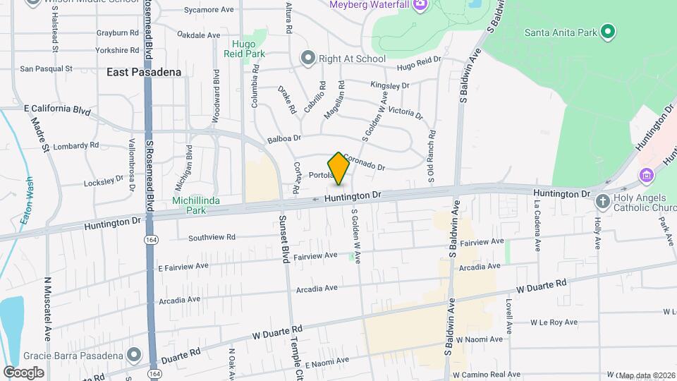 917 W Huntington Dr, Unit 917 Map and Location Details