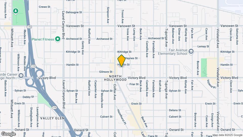 6441 Troost Ave Map and Location Details