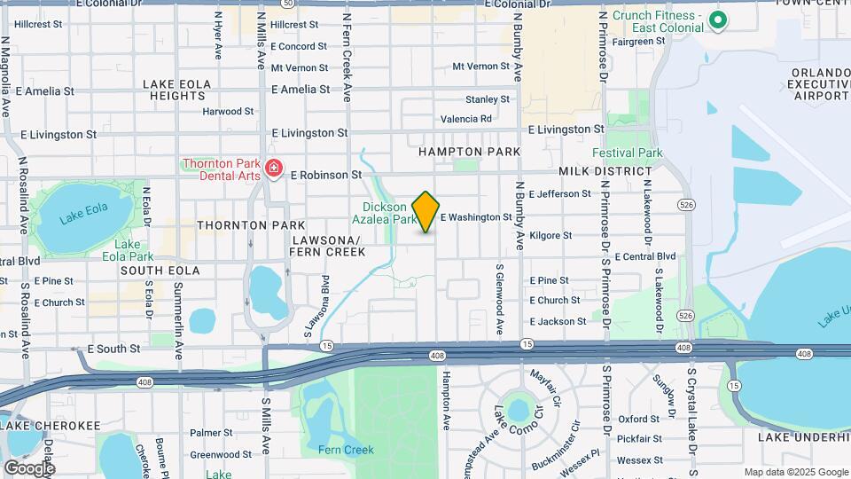 1915 E Central Blvd Map and Location Details