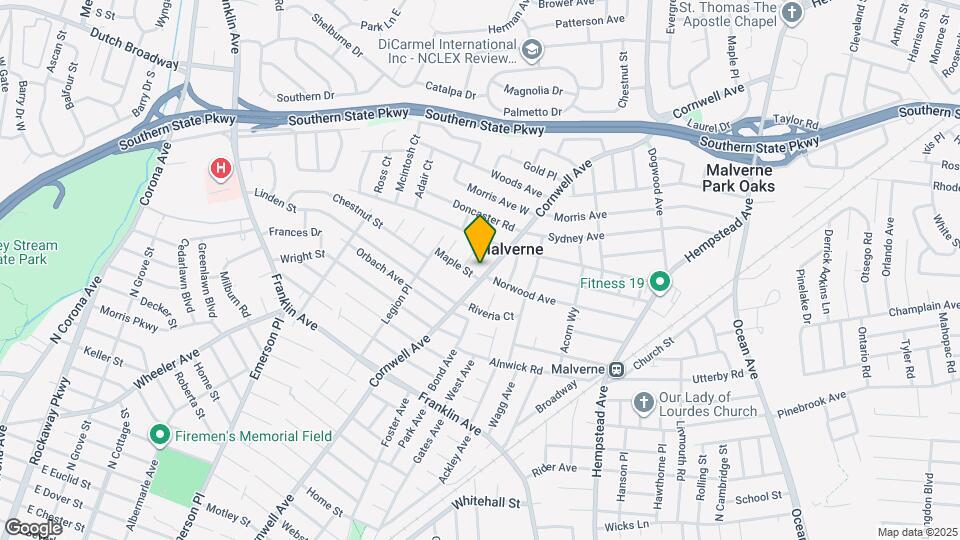 575 Cornwell Ave Map and Location Details