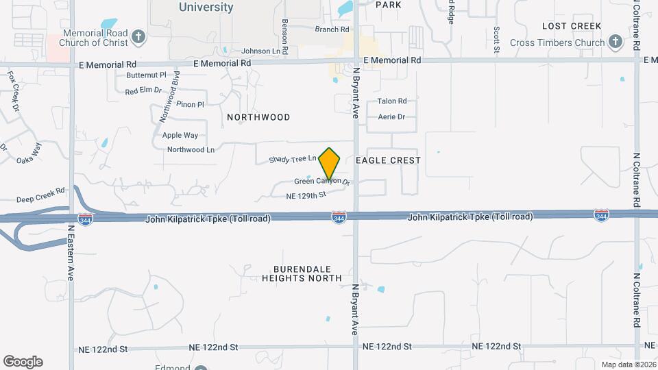 2900 Green Canyon Dr Map and Location Details