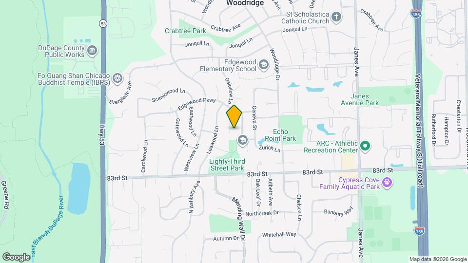 8113 Norwood Ct Mapa y Detalles de la Ubicación