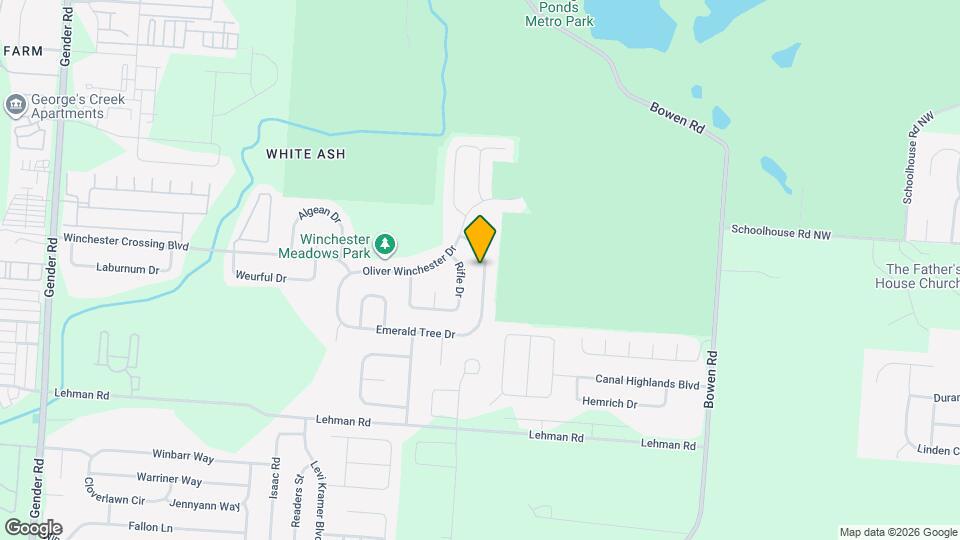 5333 Winchester Cathedral Dr Map and Location Details