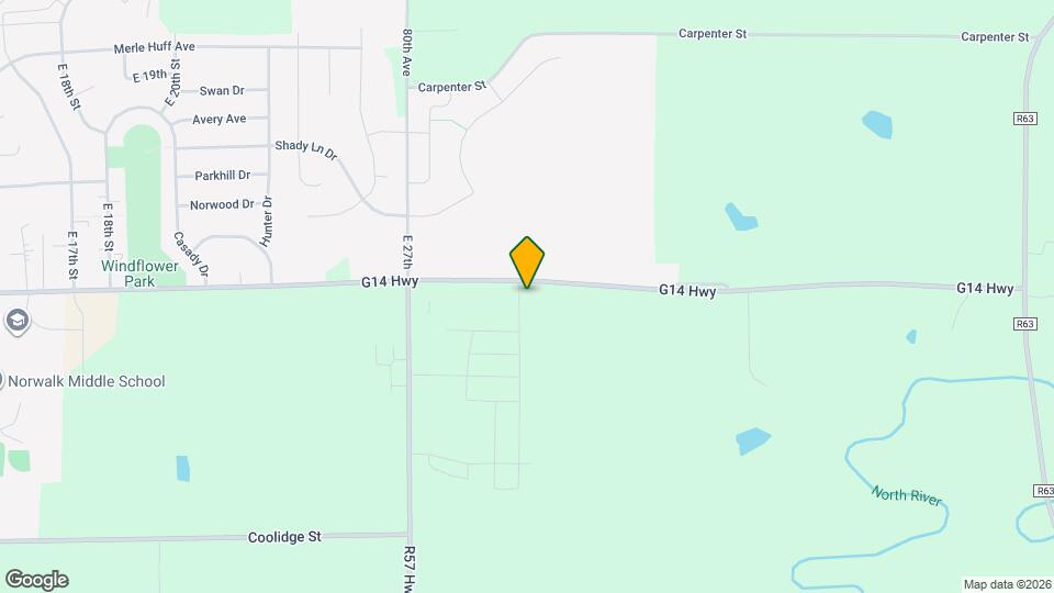 818 Kingfisher Dr Map and Location Details