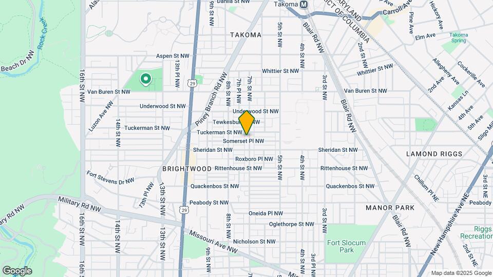6314 7th St NW Map and Location Details