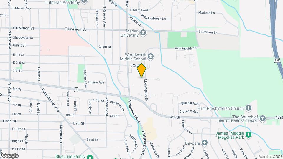 186 Morningside Dr Map and Location Details
