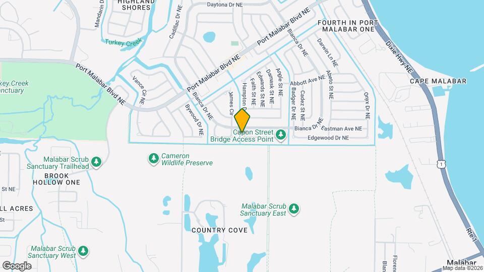 668 Hampton Dr NE Map and Location Details