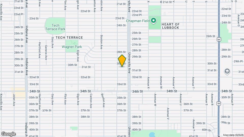 2512 31st St Map and Location Details