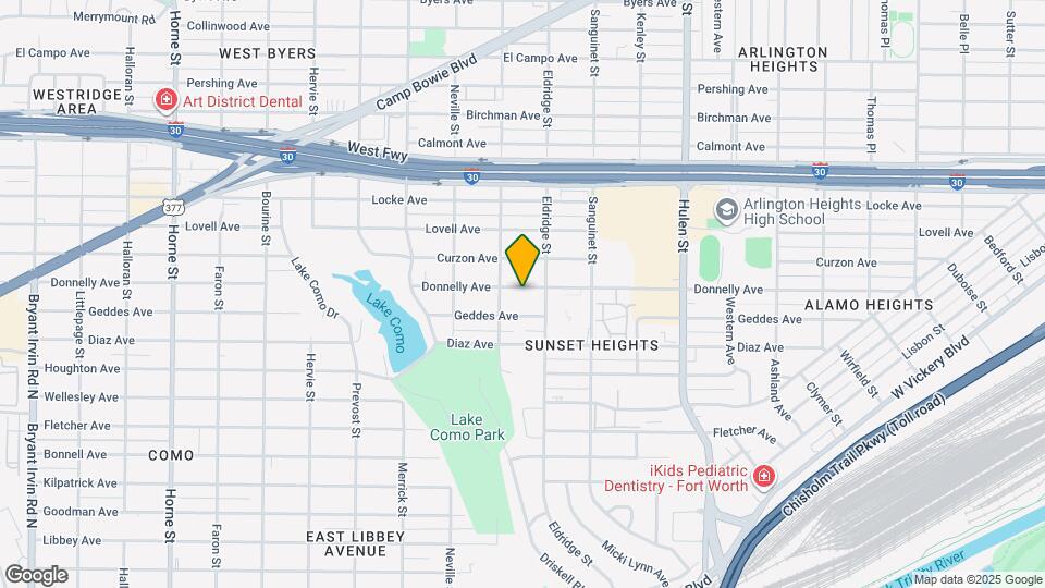 4921 Donnelly Ave Map and Location Details