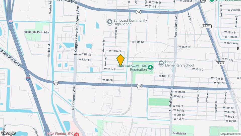 1520 W 11th St Map and Location Details