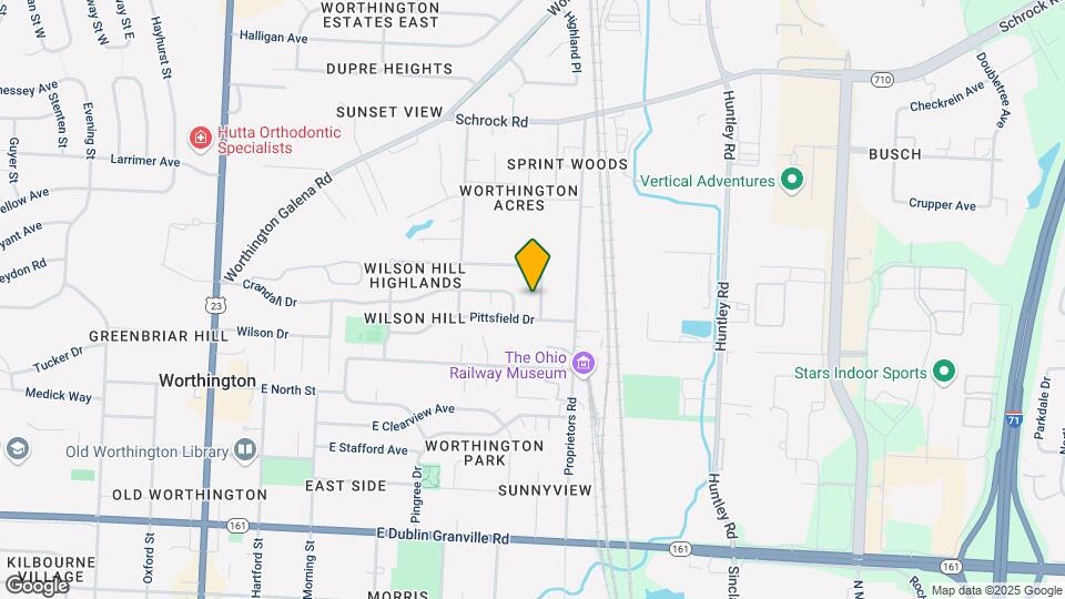 1143 Eastfield Rd Map and Location Details