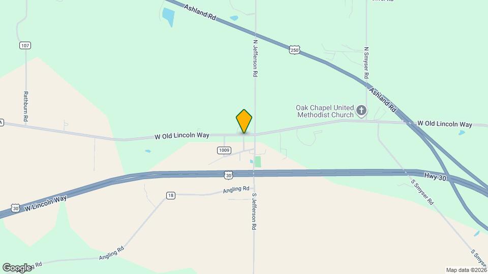 4826 W Old Lincoln Way, Unit 1 Mapa y Detalles de la Ubicación