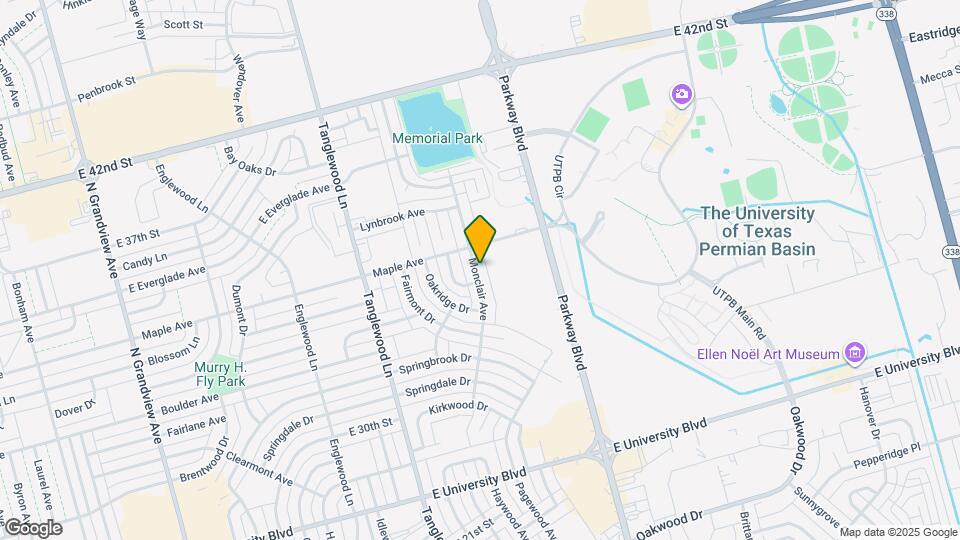 3712 Monclair Ave Map and Location Details