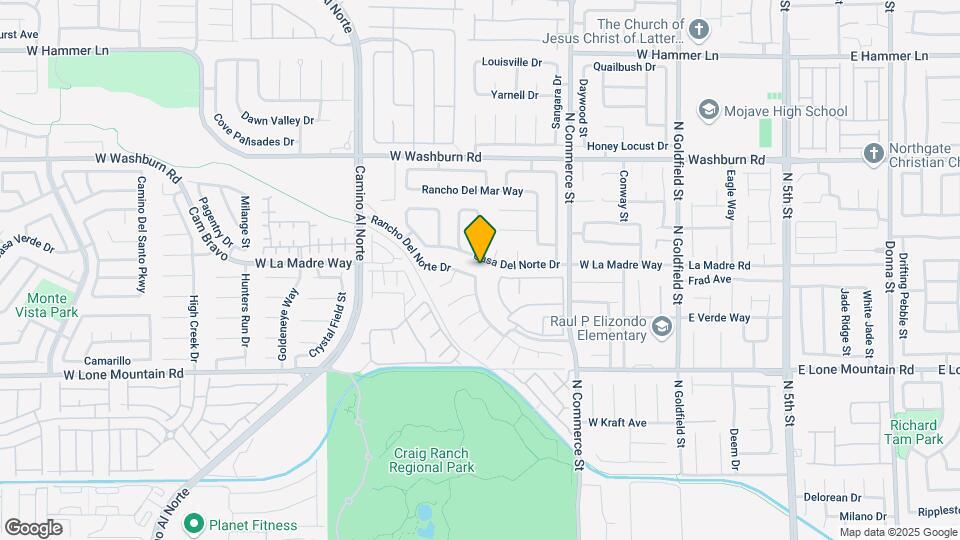 514 Rancho Del Norte Dr Map and Location Details