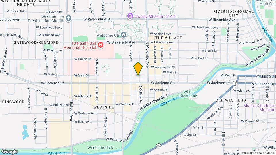 101 S College Ave Map and Location Details