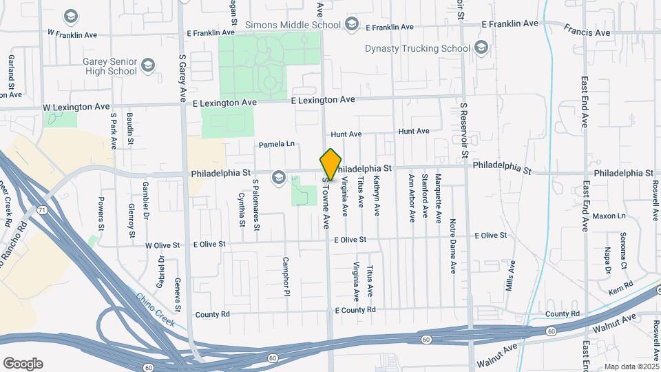 2146 S Towne Ave, Unit ROOM 1 Map and Location Details