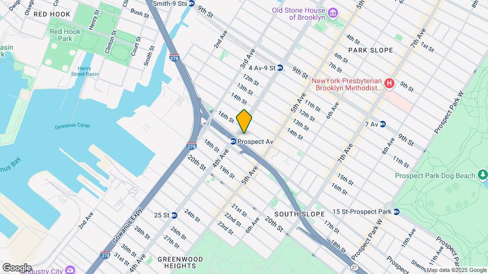 575 4th Ave Map and Location Details
