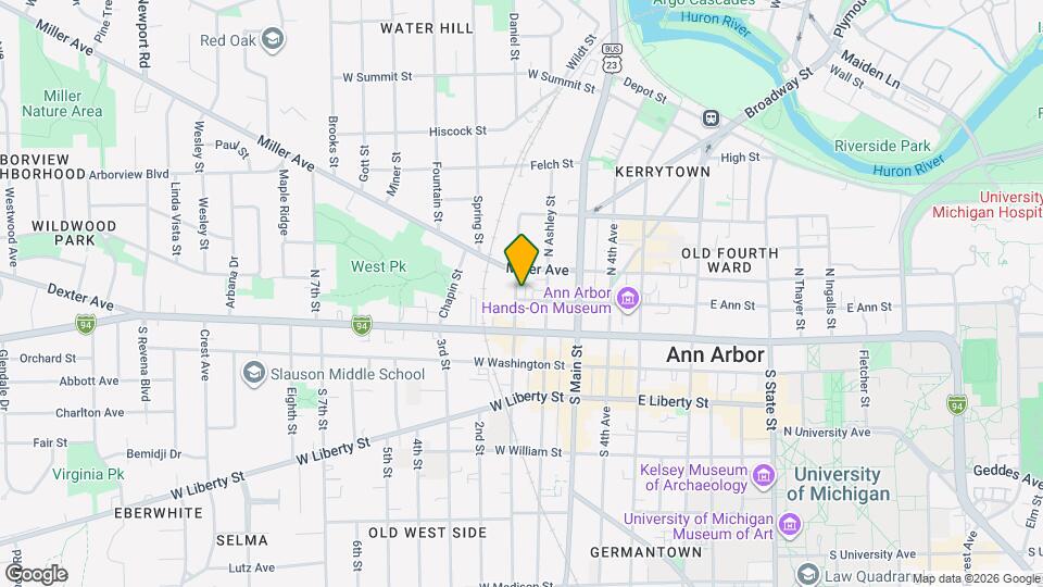220 W Ann St Mapa y Detalles de la Ubicación