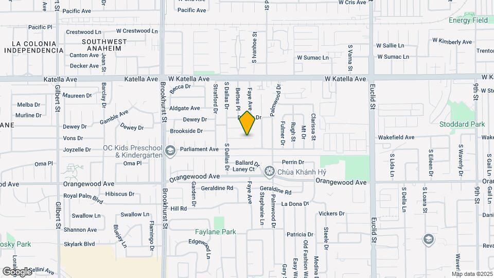10384 McDaniel Dr Map and Location Details
