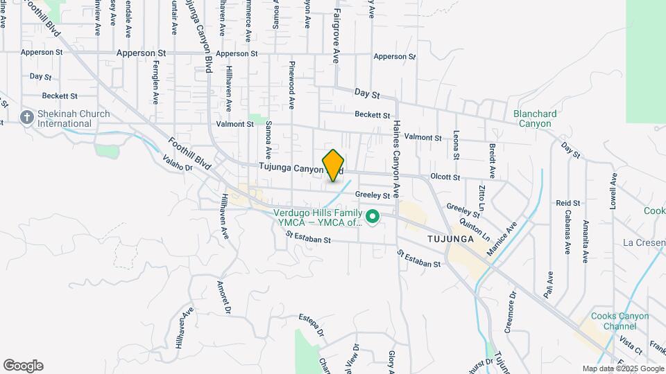7001 Greeley St Map and Location Details