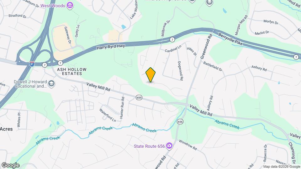 135 Hill Valley Dr Map and Location Details