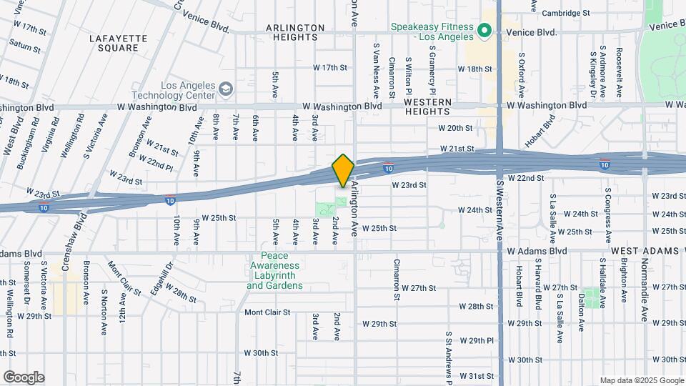 2418 W 23rd St Map and Location Details