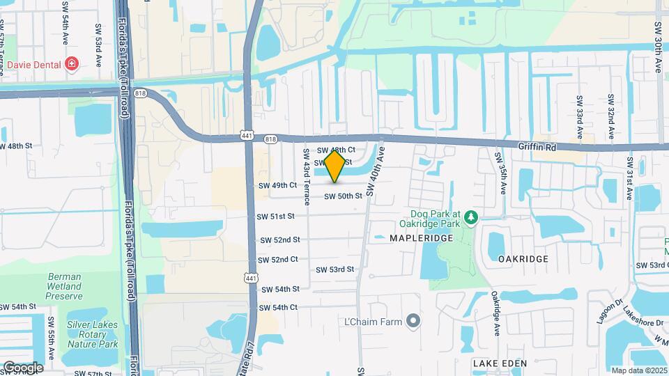 4214 SW 49th Ct Map and Location Details