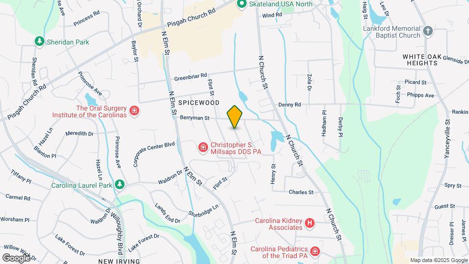 3625 Calvert St Map and Location Details