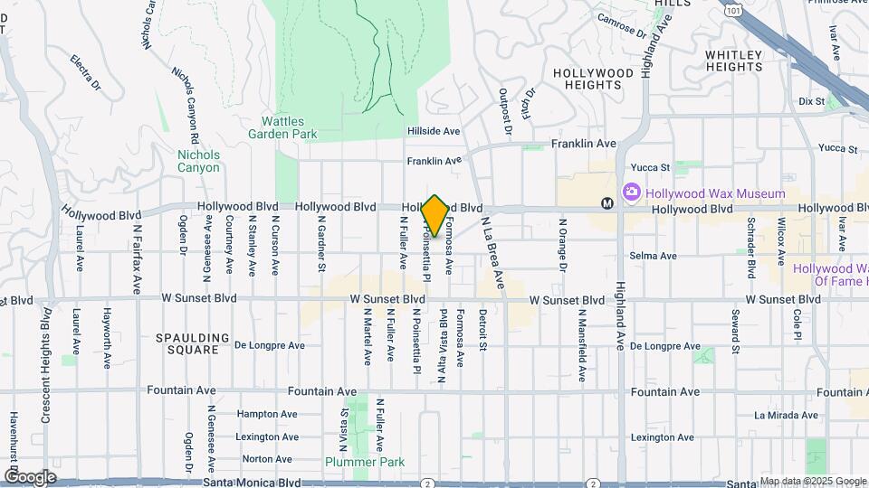 West Hollywood Ritz Mapa y Detalles de la Ubicación