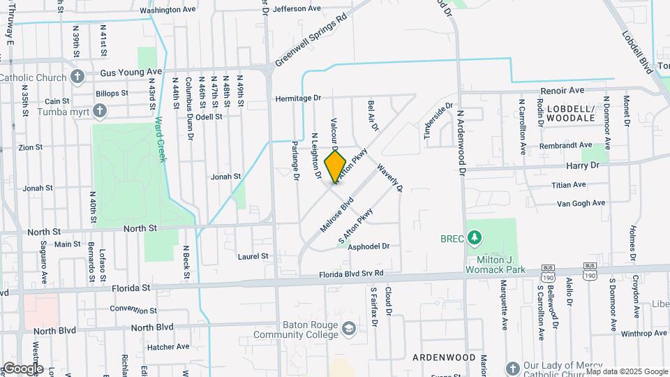 5310 N Afton Pkwy Map and Location Details