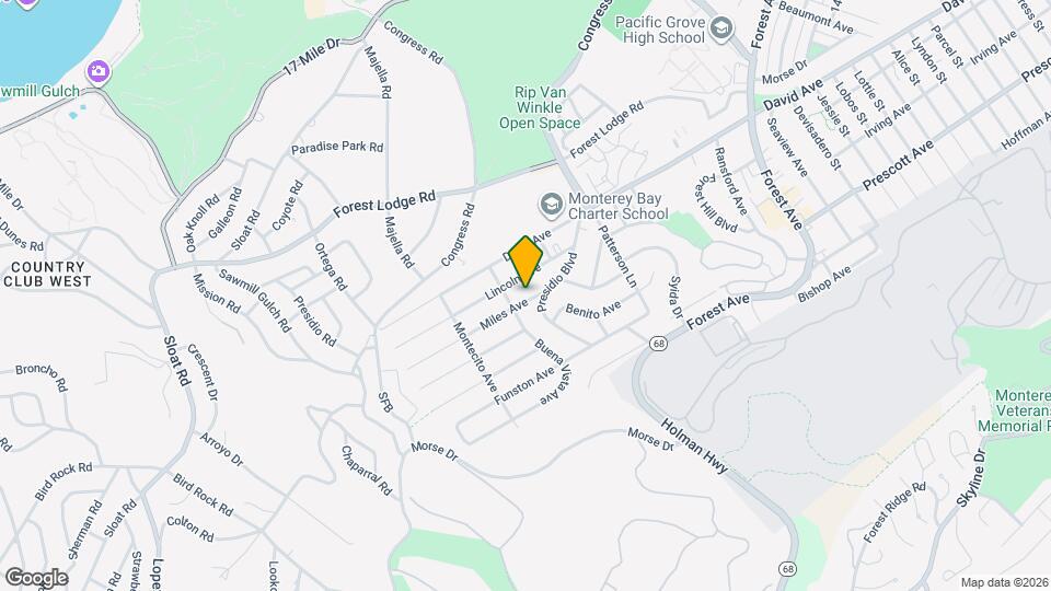 1122 Miles Ave Map and Location Details