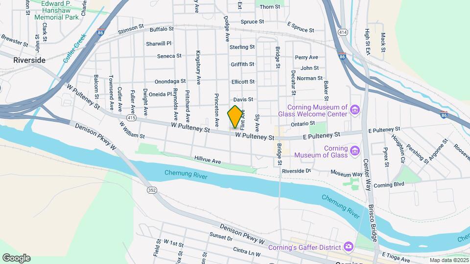 107 W Pulteney St Map and Location Details