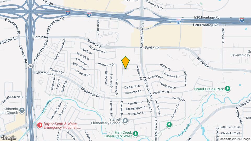 2637 Bennington Ct Map and Location Details