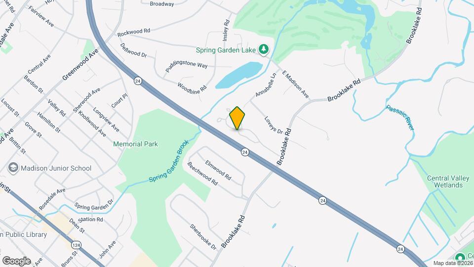 126 Brandywyne Dr Map and Location Details