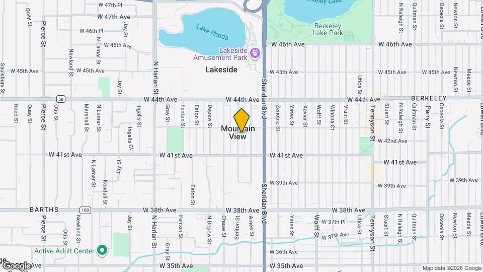 4164 Benton St Mapa y Detalles de la Ubicación
