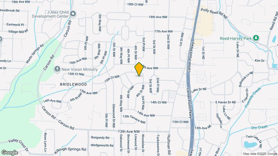 413 15th Terrace Cir NW Map and Location Details