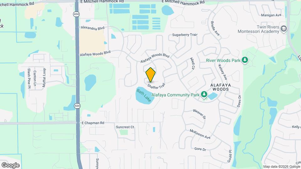 1075 Shaffer Trail Map and Location Details