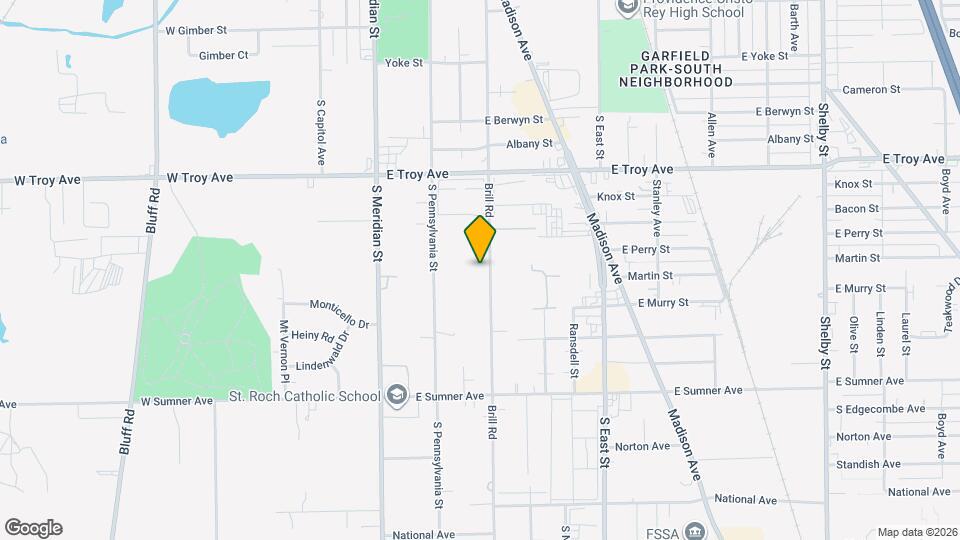 3216 Brill Rd Map and Location Details